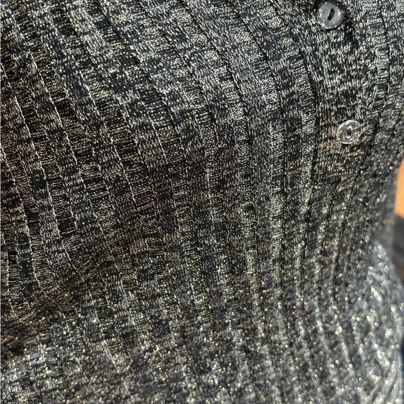 Rochouse Metallic Gold and Black Sweater Dress NWT - Picture 7 of 8